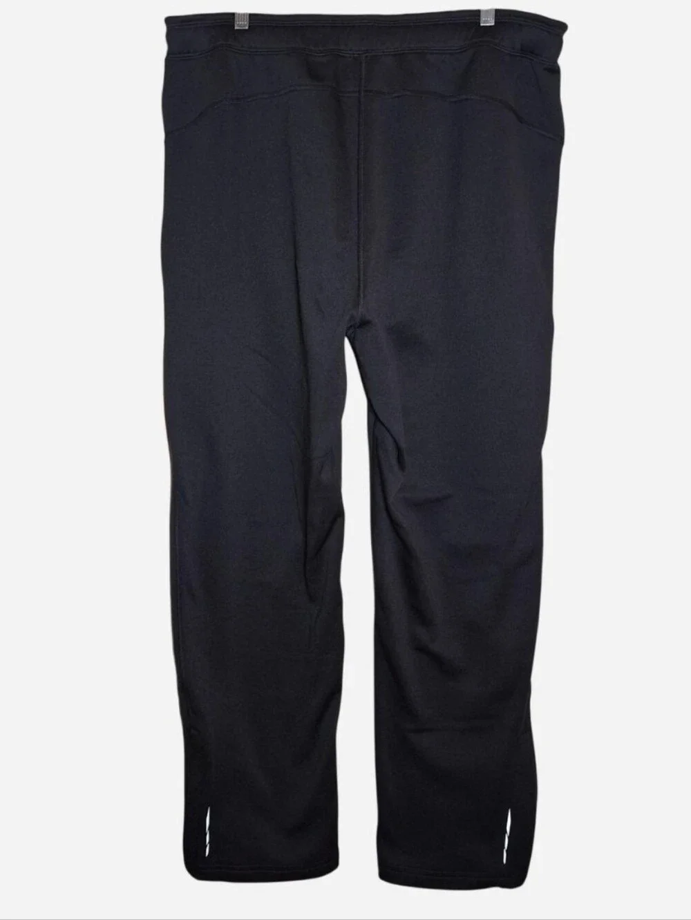 L.L. Bean Athletic Sweats Mens XL Black Stretch Pockets Internal Drawstring